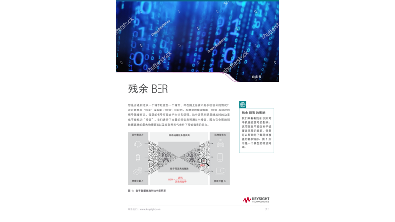 残余 BER
